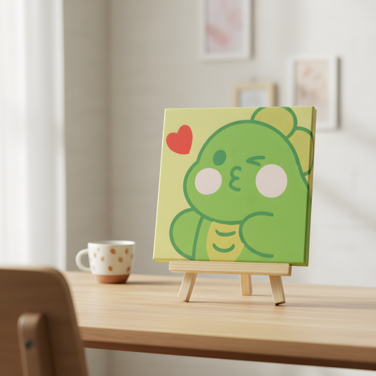 Pompom Ball Mosaic Art